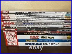 15 Marvel TPB LOT Spider-Man, Guardians Of The Galaxy, Power Man and Iron Fist
