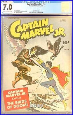 1944 Captain Marvel Jr. #18 CGC 7.0
