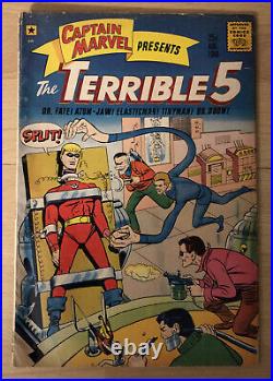 1966 Captain Marvel Presents Terrible 5 #1 Lamont Story Hubbell Art Dr Fate/Doom