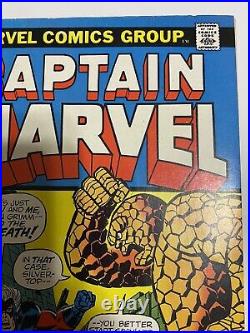 1973 Marvel #26 Captain Marvel Comic 2nd Appearance of Thanos