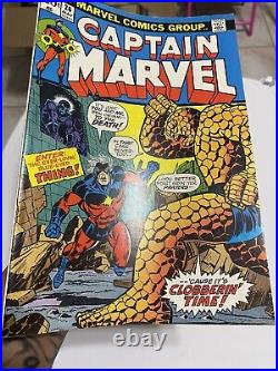 1973 Marvel #26 Captain Marvel Comic 2nd Appearance of Thanos