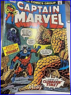 1973 Marvel #26 Captain Marvel Comic 2nd Appearance of Thanos