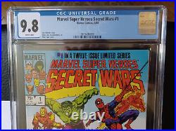 1984 Marvel Super Heroes Secret Wars 1 CGC Graded 9.8 1st Beyonder Appearance L6