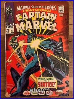 1st Appearance Carol Danvers MARVEL SUPERHEROES 13 Featuring Captain Marvel VG