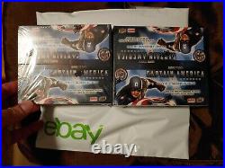 2011 Marvel Captain America 1st Avenger sealed Retail card 2 box Lot Upper Deck