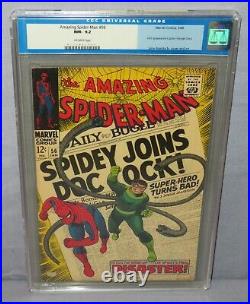 AMAZING SPIDER-MAN #56 (Captain George Stacy 1st app) CGC 9.2 NM- Marvel 1968