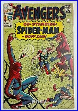 Avengers #11 Amazing Spider-Man Captain America Thor Marvel Comics