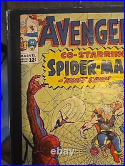 Avengers 11 Marvel Comics Spider-man, Kang 1964 See Desription And Pics