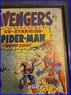 Avengers 11 Marvel Comics Spider-man, Kang 1964 See Desription And Pics