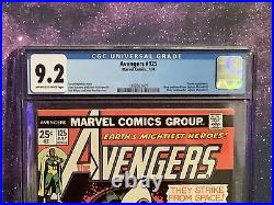 Avengers #125 CGC 9.2 Captain Marvel Comic John Rosita Thanks Cover Thor Vision
