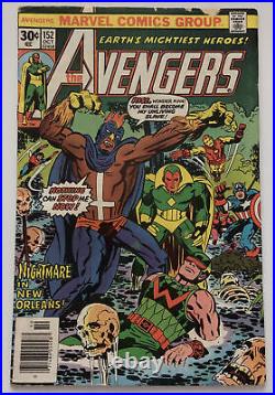 Avengers #152 Conway Story Wonder Man Resurrected, 1st Black Talon & Damballah