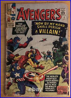 Avengers #15 Giant Man Thor Captain America Death Baron Zemo Spider-Man #24 Ad