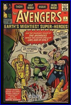 Avengers #1 P 0.5 (Restored) Thor Captain America Iron Man Hulk Appearances