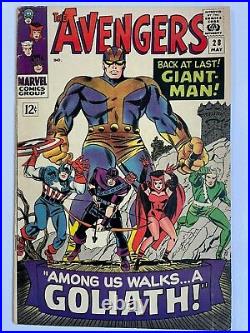 Avengers #28 1st App The Collector Iron Man Thor Captain America Marvel Comics