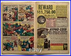 Avengers #4 KEY 1st Silver Age Appearance Captain America (Marvel 1964) GD 2.0