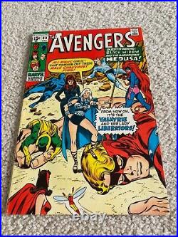 Avengers 83 VF/NM 9.0 High Grade Iron Man Captain America Thor Vision