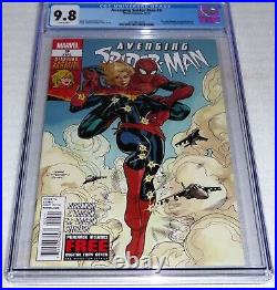 Avenging Spider-Man #9 CGC Comic Grade 9.8 1st Carol Danvers Captain Marvel