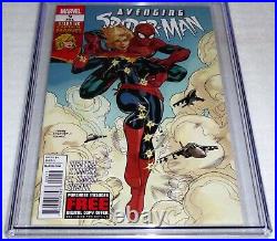 Avenging Spider-Man #9 CGC Comic Grade 9.8 1st Carol Danvers Captain Marvel