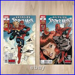 Avenging Spiderman 9 And 10 Carol Danvers As Captain Marvel 1st Print