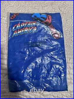 BRAND NEW VINTAGE 80s 1989 MARVEL COMICS CAPTAIN AMERICA USA T SHIRT Large Rare