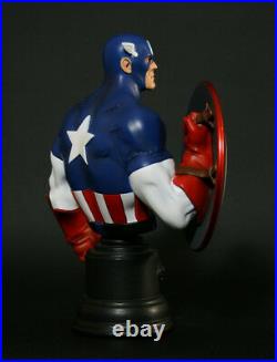 Bowen Designs Classic Captain America Bust Marvel Avengers Comics Statue