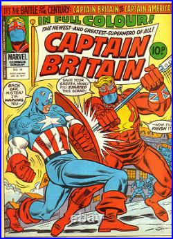 CAPTAIN BRITAIN (1976) #16 Marvel Comics Group UK