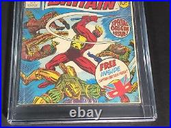 CAPTAIN BRITAIN # 1 (1976, Marvel) CGC 7.0 Origin & 1st Appearance No Mask F/VF