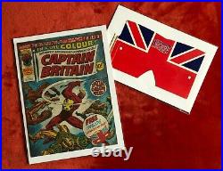 CAPTAIN BRITAIN #1 Marvel Comics 1st Captain Britain with Original unused Mask