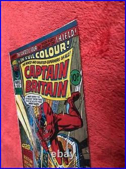CAPTAIN BRITAIN #8 Marvel Comics 1st Appearance of Psylocke Betsy Braddock