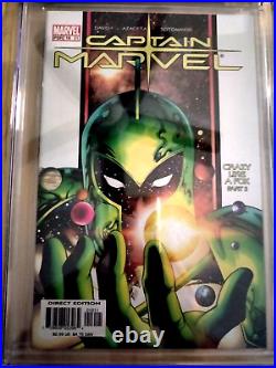 CAPTAIN MARVEL #16 (2004) CGC 9.8 NM/MT WP 1st Cameo App of PHYLA-VELL GotG
