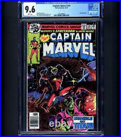 CAPTAIN MARVEL #59 CGC 9.6 1st ELYSIUS Thanos Warlock Drax Quasar GOTG 3 1978 NM
