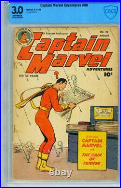 CAPTAIN MARVEL ADVENTURES #99 CBCS 3.0-Golden-Age comic book