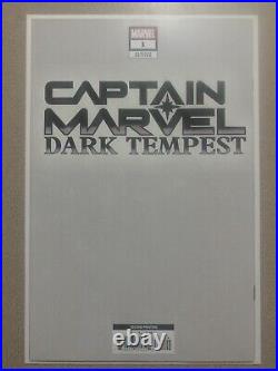 CAPTAIN MARVEL DARK TEMPEST #1 Second 2nd Print 125 Rare