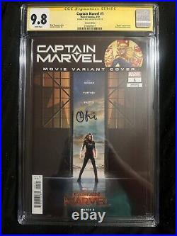 CGC 9.8 Signature Series- CAPTAIN MARVEL #1 MARCH 2019 SIGNED BY BRIE LARSON