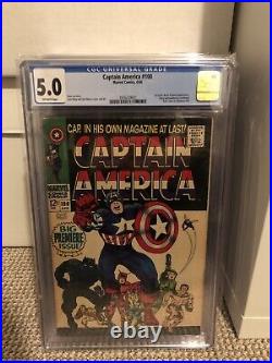 Captain America #100 1968, CGC 5.0