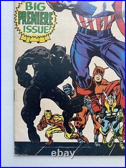 Captain America #100 Marvel Comics (1968) Origin & Premier Issue