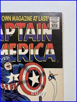 Captain America #100 Marvel Comics (1968) Origin & Premier Issue