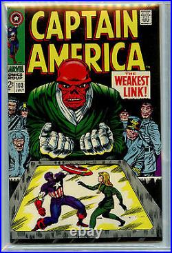 Captain America #103 CBCS 9.0 VF/NM 1968 Silver Age Marvel Comic Sharon Carter