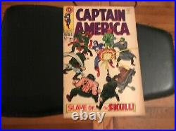 Captain America 104 105 both VF 8.0 range, high grade Marvel Silver Age Comics