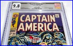 Captain America #107 CGC Universal Grade 9.8 Rocky Mountain Pedigree 1st Faustus