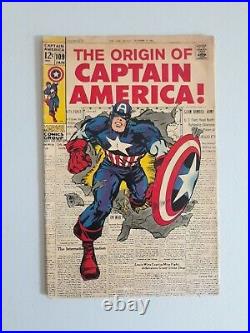 Captain America 109 Jim Steranko Marvel Comics 1968