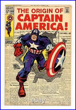Captain America #109 VG/FN 5.0 1969