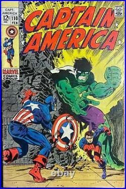 Captain America #110 (1969) FN- (5.5) 1st Madame Hydra