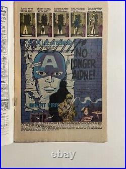 Captain America # 110 G+ Marvel Comic Book Rick Jones & Hulk