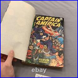 Captain America #112-123 Partially Bound Marvel Comics Run Set Mid Grade Lot