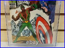 Captain America #117 1969 MARVEL Comics 1st Appearance of Falcon CGC 7.0
