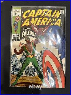 Captain America #117 1st App Falcon Sam Wilson 1969 Marvel Comics