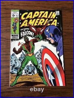 Captain America # 117 1st Appearance Sam Wilson Falcon VG F Condition Disney+