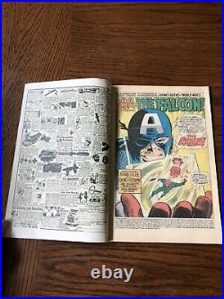 Captain America # 117 1st Appearance Sam Wilson Falcon VG F Condition Disney+