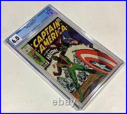 Captain America #117 CGC 6.0 KEY! NICE! (1st Falcon & Origin!) 1969 Marvel